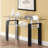 Iginio 47.6'' W Console Table with Glass Top-365056350