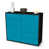Anthracite/Turquoise