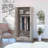 Rio Double Door Armoire, One Cabinet,  Hidden Drawer-143650853