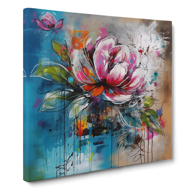 Floral Conceptual Art Painting No.1 - Print