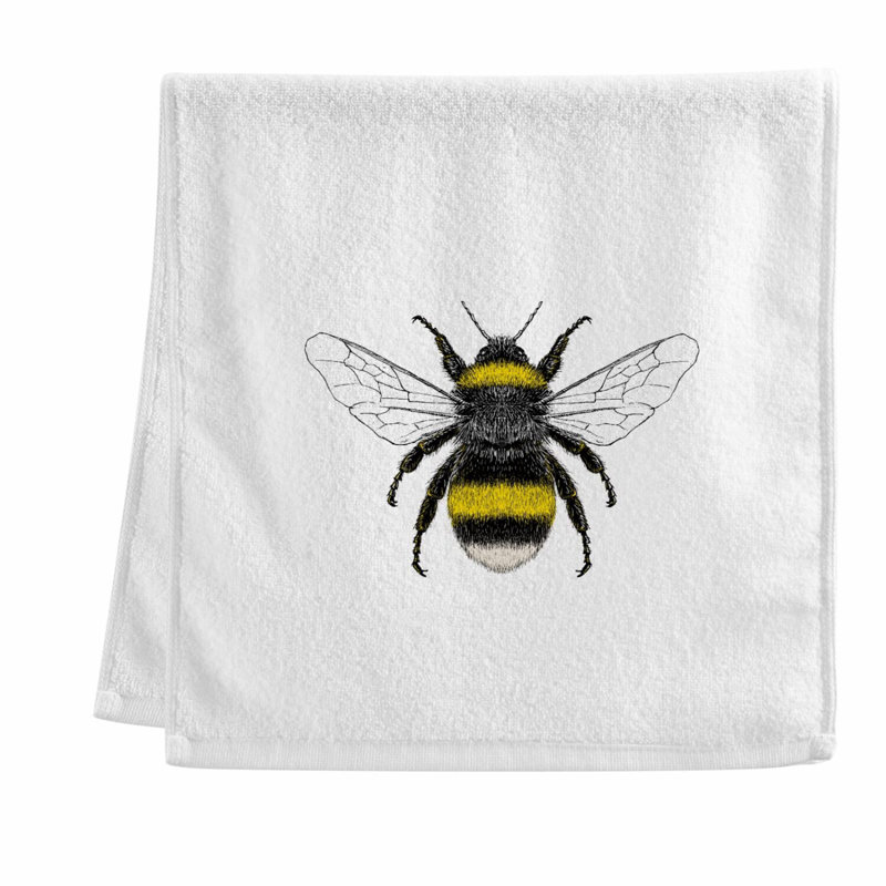BeeSoft Cotton Hand Towels - Absorbent, Soft, and Stylish Bathroom Essentials