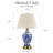 13" Ceramic Table Lamp