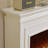 Solid + Manufactured Wood Freestanding Fireplace-2028004406