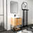 24'' Single Bathroom Vanity with Resin Top