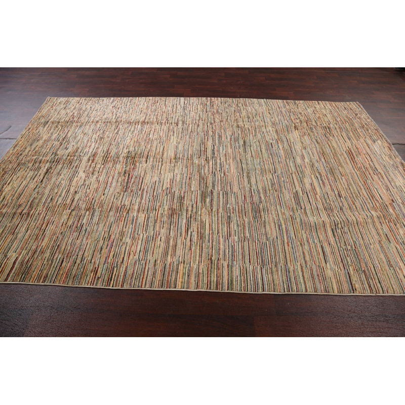 Tapis en laine Gabbeh Kashkoli noué à la main 6 x 10