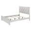 Mobilier de chambre à coucher moderne à panneau de lit très grand 1pc