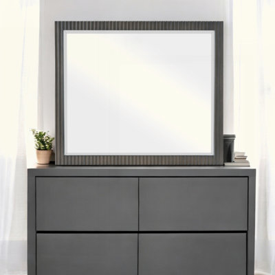 Espresso Finish Mirror