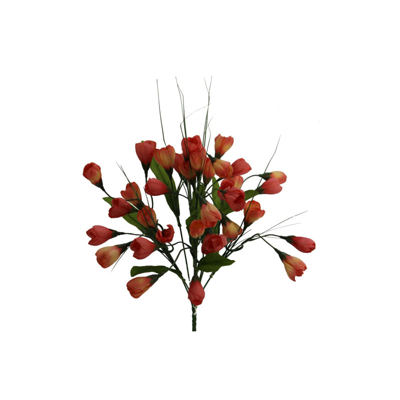Buisson artificiel Crocus, Orange