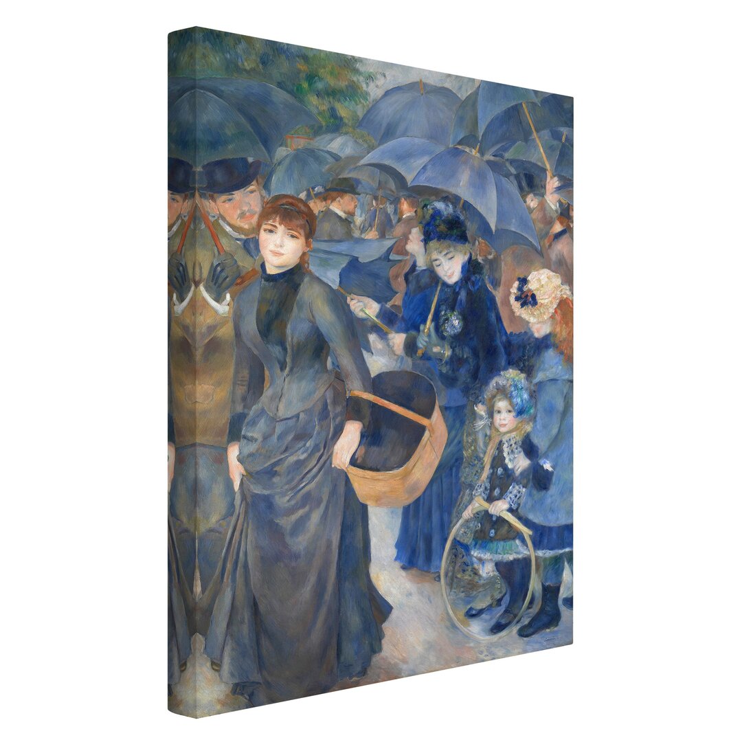 Leinwandbild Die Regenschirme von Auguste Renoir