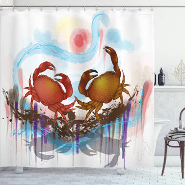 Bloomsbury Market Anton Damask Shower Curtain with Hooks Included & Reviews