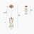 Shymir 1 - Light Brass Crystal Single LED Pendant
