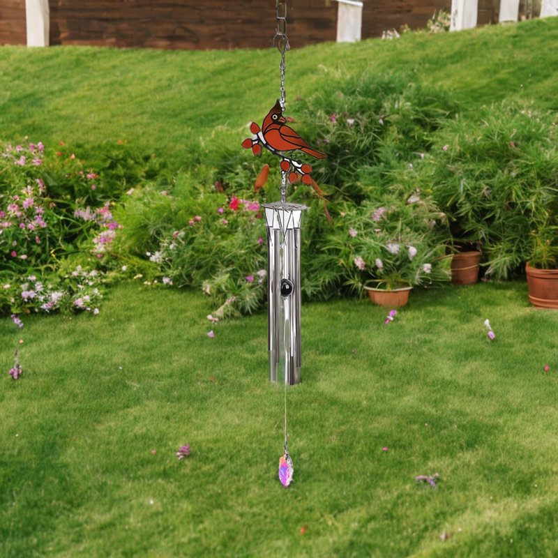 29" Long Cardinal Wind Chime