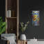 Art mural en métal «Pansy Panel III» par Tim O'Toole, Luxe