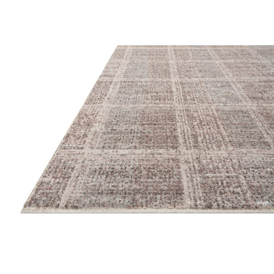 Tapis brume / colombe Angela Rose x Loloi Ember