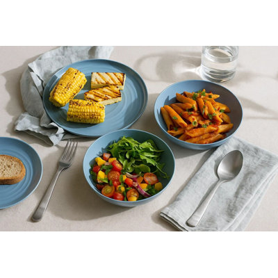 Terra RPET Dinner Bowl - Blue - Set of 6
