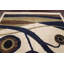 Tapis oriental abstrait fait à la main 9 x 12