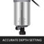 Compact Router 1.25HP With Fixed Base, Plunge Base and Tilt Base, Variable