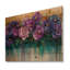 Fantaisie champ - Roses, art mural sur bois de pin naturel-430429770
