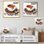 «Brown Watercolor Espresso IV», art mural café-603659892