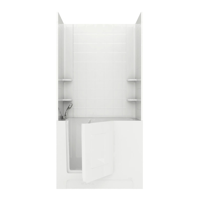 Baignoire de tourbillon 47 po x 27 po Telluride, Gauche