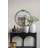 Round Wall Mirror With Decorative Leaf Crest And Lightweight MDF