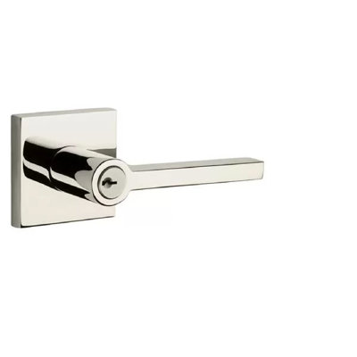 Keyed Door Lever with Rosette