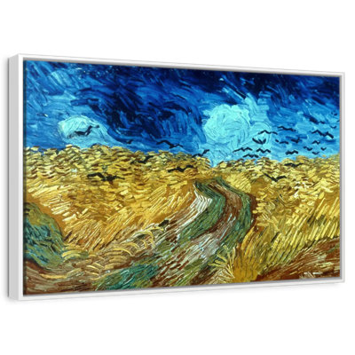Champ de blé avec corbeaux 1890