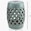 Tabouret de jardin en céramique 13 po x 18 po Outsunny