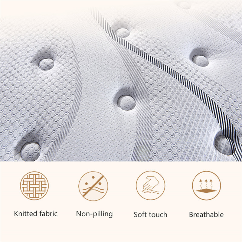 Matelas hybride 12 po, Très grand