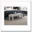 Banc rembourré en velours-318485251