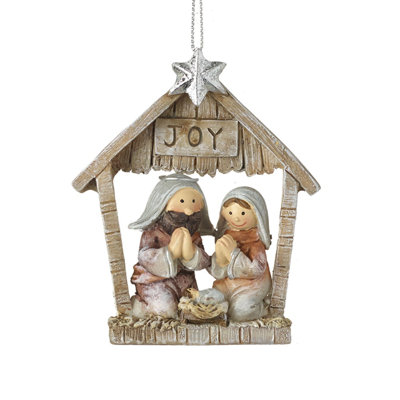 9cm Resin Hanging Figurine Ornament