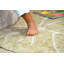 Tapis lavable Mini Ones Monstera Olive