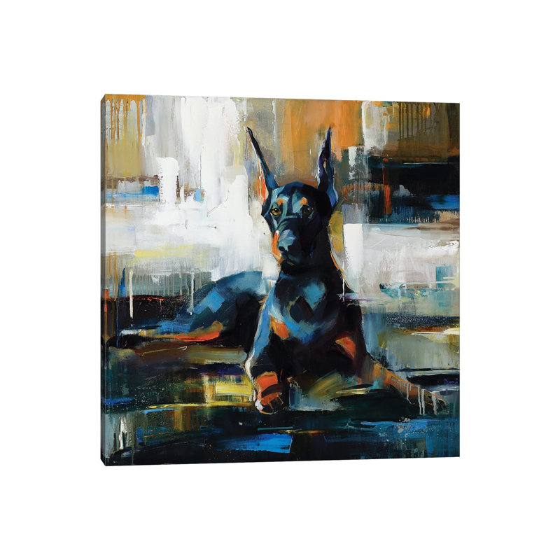 Time Hero by Tatyana Yabloed - Wrapped Canvas Painting, 30.48 cm H x 30.48 cm W