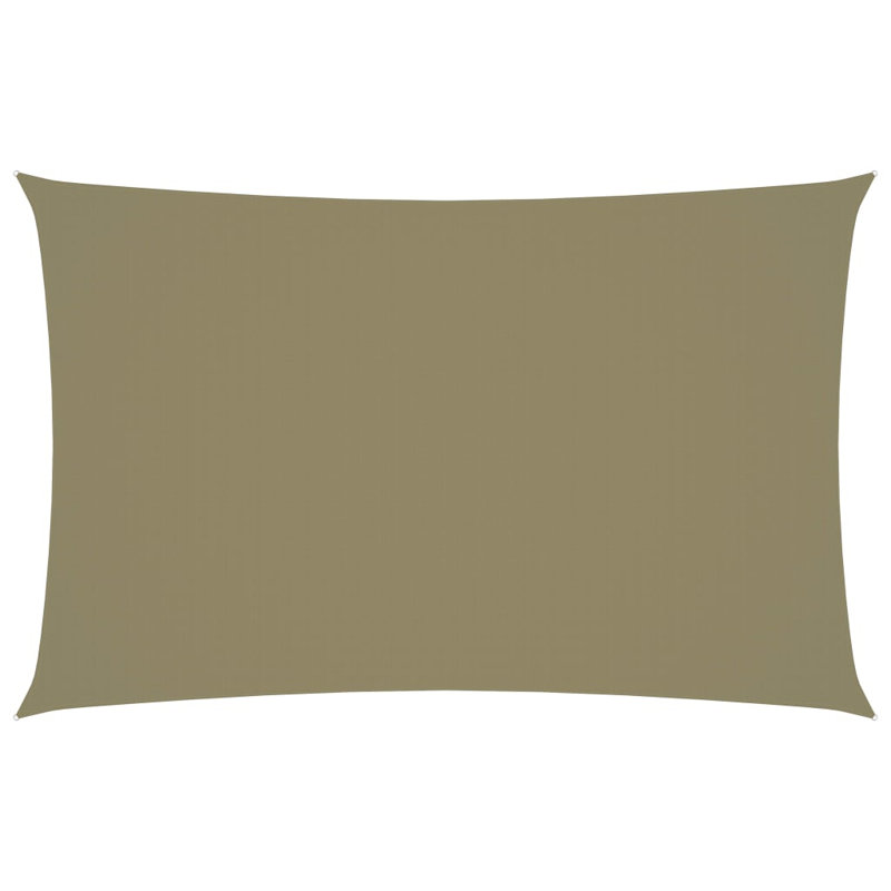 Pikesville 2.5m x 5m Rectangular Shade Sail, Beige