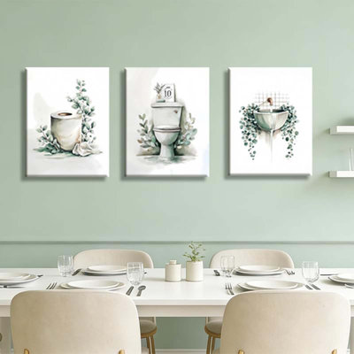 3 Piece Wrapped Canvas Print
