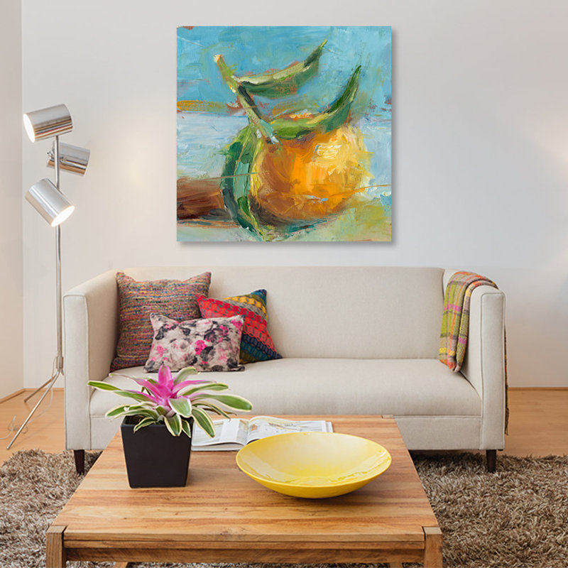 « impressionniste fruit study iii », reproduction sur toile, H 18 po x l 18 po x P 1,5 po, Toile tendue, Pas de tapis