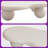 SYROVA Cloud-Shaped Coffee Table with Sculptural Ball Legs, Modern Organic Free-Form Cocktail Table with Rounded Edges for Living Room-1521426909-1521426897