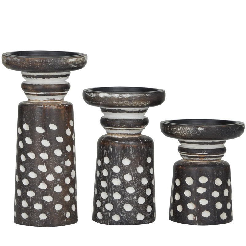 Porte-bougie Traditional, Noir