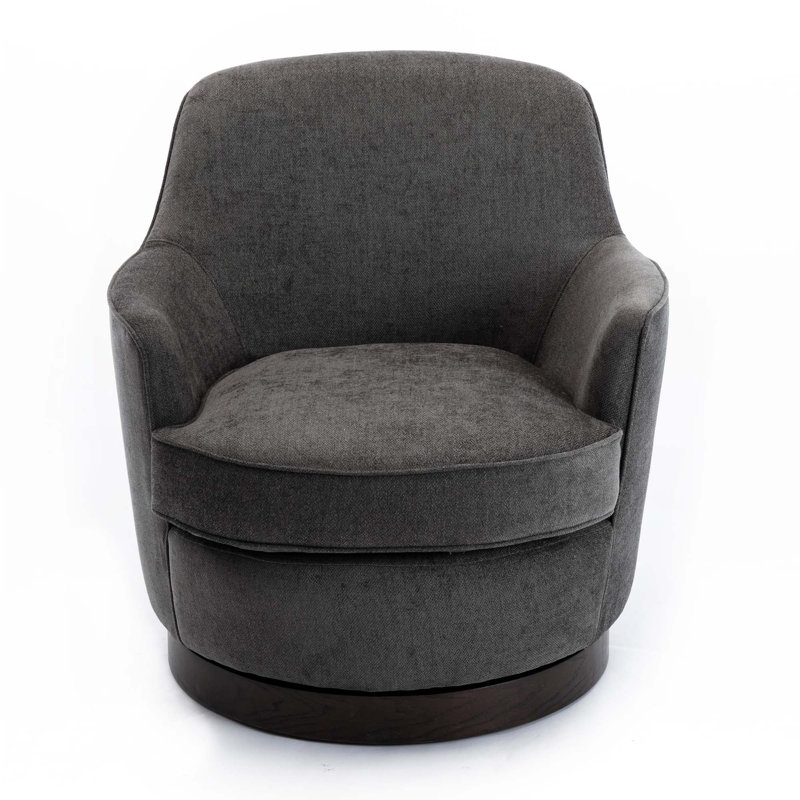Chaise pivotante à base de bois Richfield