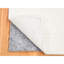 Tapis oriental carré 2 pi 1 po x 2 po 1 po ivoire, noué à la main avec de la laine texturée et des échantillons de fragr