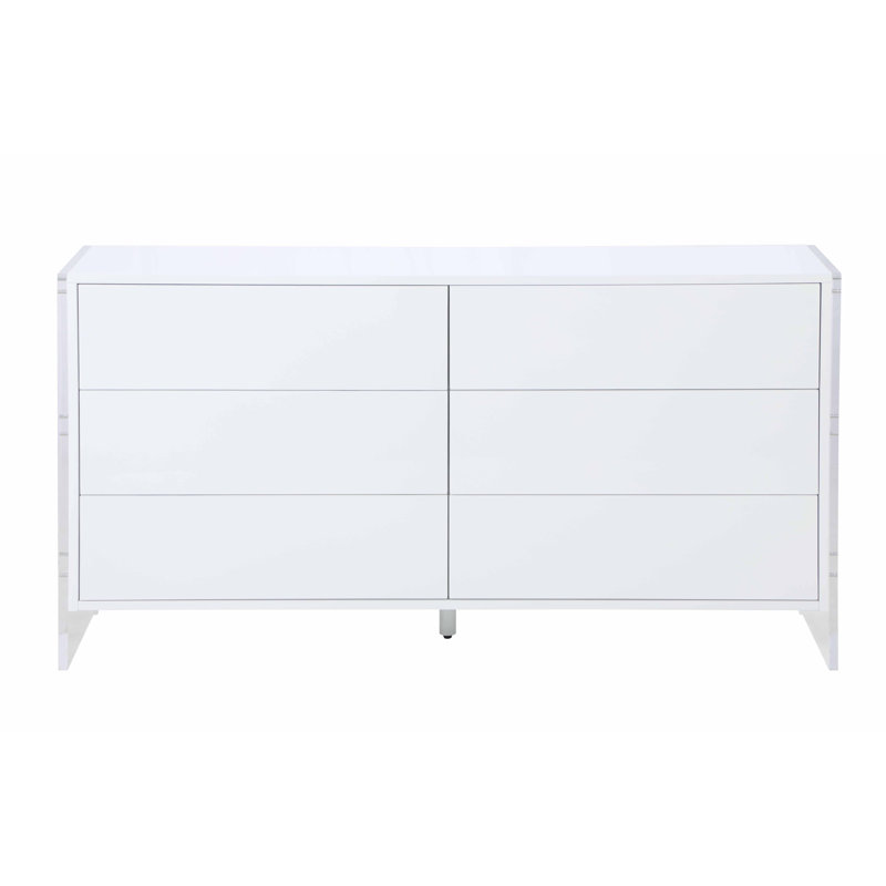 Commode double 6 tiroirs l 60,5 "Barcelona