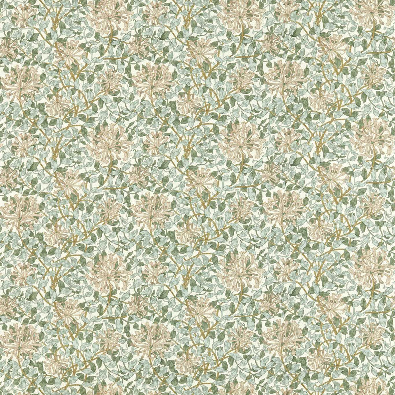Honeysuckle Fabric, Sage/Clay