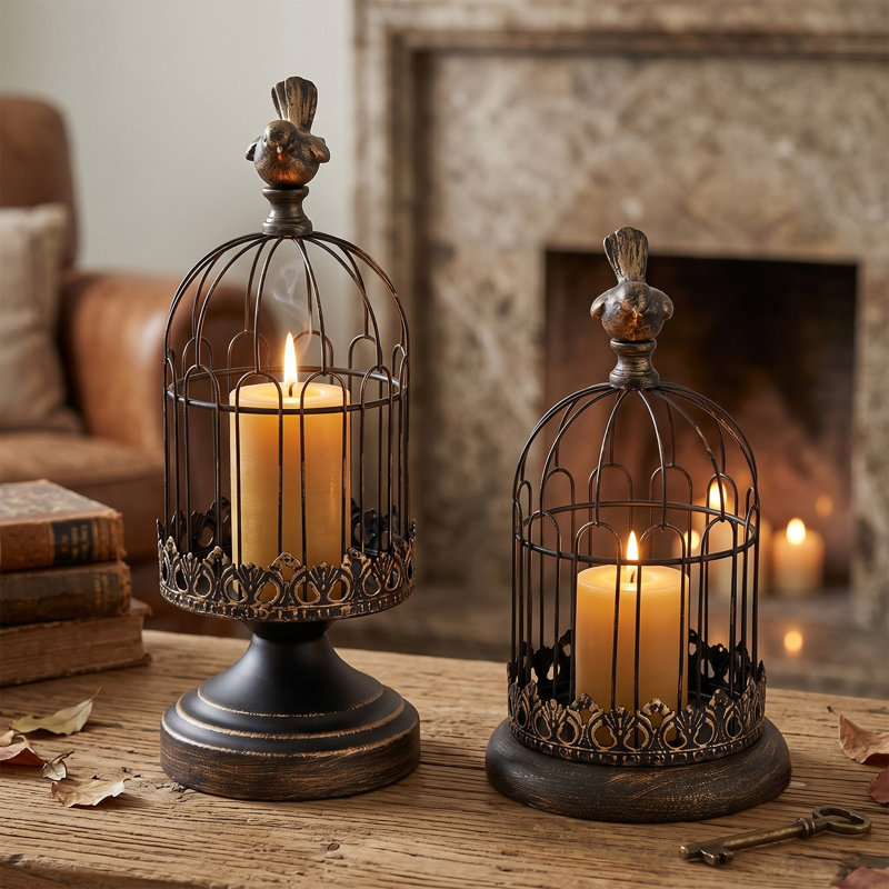 Iron Candelabra, Black
