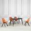 4 Rivas Velvet Upholstered Dining Chairs-866300084-935542349