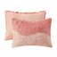 Très grand / très grand lit - fausse fourrure à poils longs, motif à vagues dégradées, édredon en microfibre, fourrure à poils longs, style intérieur, rembourrage intérieur