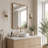 Wavy Rectangle Solid Wood Frame Decorative Mirror For Bedroom, Bathroom, Living Room, Entryway-708307488-708307500