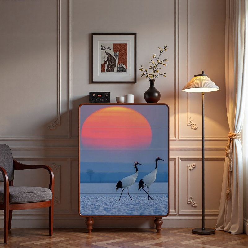 Armoire de rangement à cinq tiroirs