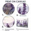 Velours lavande prés sur agate III - décoration murale lavande-773233210-773233206-773233207