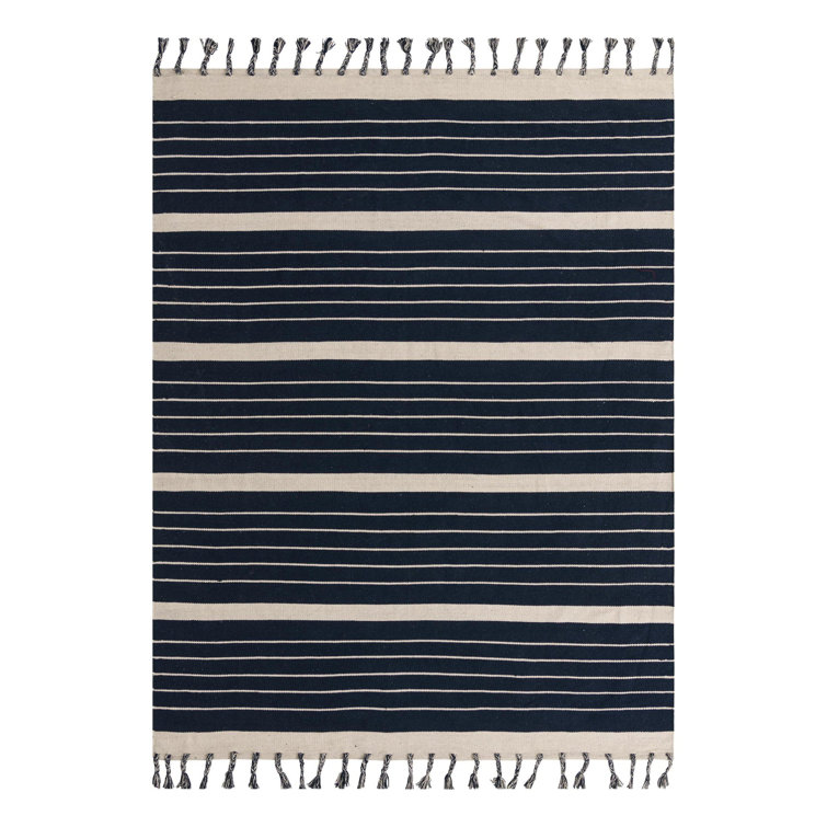 Iustin Cotton Striped Indoor Rug