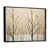 Black Floater Framed